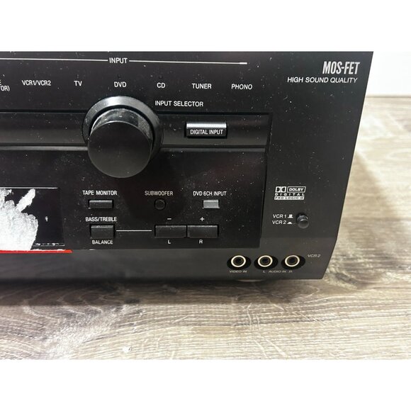 Panasonic Home Theater Receiver Black Model SA-HE100 - Picture 4 of 7